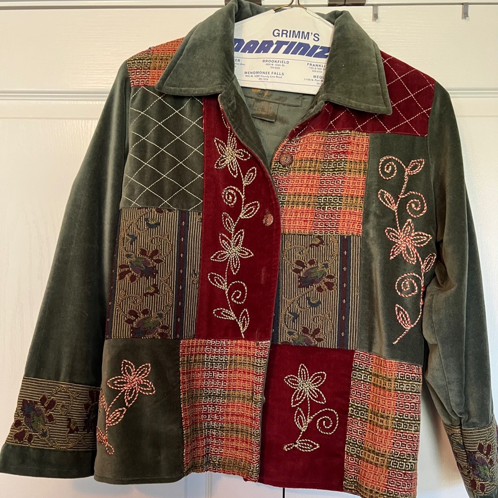 Green Velveteen Jacket